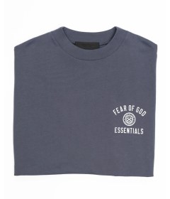 تصویر ESSENTIALS Navy Jersey Crewneck T-shirt | Alpide Store 