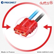 تصویر سوکت با سیم یو پی اس فاراتل DSS2000X-RT-IR توان 2KVA پروکانکت فرانسه 