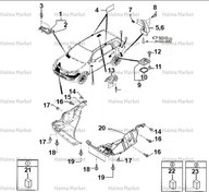 تصویر شل گیر جلو پایین هایما S7 1.8 توربو شرکتی 