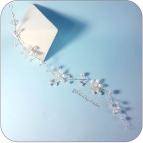 تصویر ریسه مو مدل گلی - کرمی risse gholi