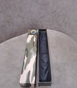 تصویر باتوم تلسکوپی فولادی همراه با هارد باکس چریکی 