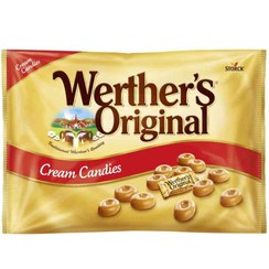 تصویر آبنبات آلمانی وردرز اوریجینال Werther's Original Cream با طعم خامه ای 1000 گرم 