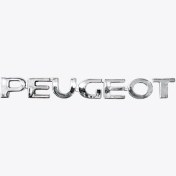 تصویر آرم PEUGEOT پژو 206 روی درب صندوق عقب شرکتی ایساکو اصل 0030102199 