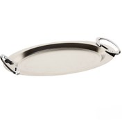 تصویر سینی استیل بیضی Perfect home مدل 1513 