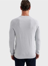 تصویر سویشرت ضروری برند Defacto Essential Sweater