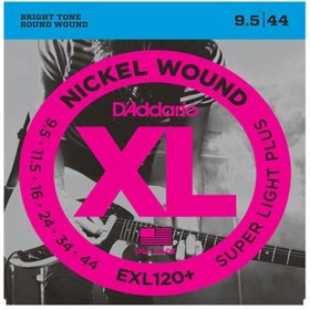 تصویر 9.5-44 daddario EXL120+ Super Light Plus Electric Guitar Strings اصلی 