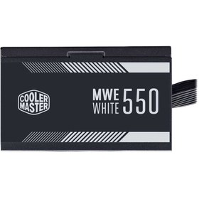 تصویر منبع تغذیه کامپیوتر کولر مستر مدل MWE 550 وایت ا Cooler Master MWE 550 White Power Supply Cooler Master MWE 550 White Power Supply