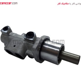 تصویر پمپ ترمز الومینیومی دو مداره تیپ 2 پژو 206 معمولی Brake parts