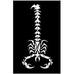 تصویر شابلون تتو موقت کد 370 