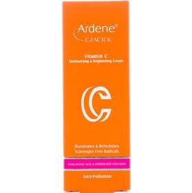 تصویر کرم روز مرطوب و روشن کننده حاوی ویتامین سی آردن75میلی لیتر Arden Vitamin C Moisturizing And Brightening Cream 75ml