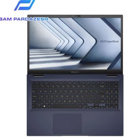 تصویر لپ تاپ ایسوس 15.6 اینچی مدل ExpertBook B1 B1502CVA i3 1315U 8GB 512GB Asus ExpertBook B1 B1502CVA-NJ1831 i3 1315U 8GB RAM 512GB SSD