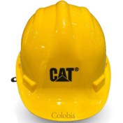 تصویر کلاه ایمنی زرد کاترپیلار مدل 19621 