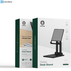 تصویر پایه نگهدارنده گوشی موبایل گرین لاین مدل Tablet Desk Stand ا Green Lion Tablet Desk Stand Phone Holder Green Lion Tablet Desk Stand Phone Holder