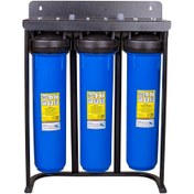 تصویر هوزینگ تصفیه آب جامبو ۲۰ اینچ سه مرحله‌ای ضد جلبک 