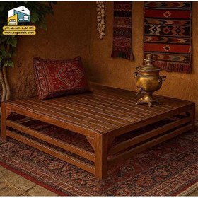 تصویر تخت سنتی مربعی CSP61 