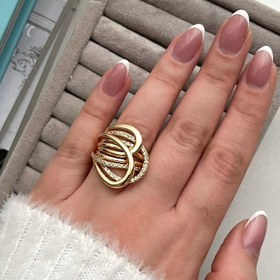 تصویر انگشتر طرح طلا 