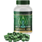 تصویر قرص جلبک خوراکی اسپیرولینا ۵۰۰ عددی 