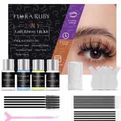 تصویر پک کامل لیفت مژه و ابرو فلورارابی 