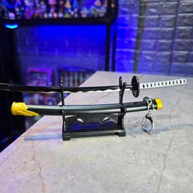 تصویر شمشیر فلزی 25 سانتی انیمه 20 