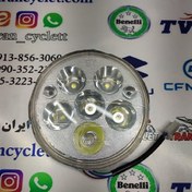 تصویر چراغ جلو گرد موتور سیکلت هوندا LED 