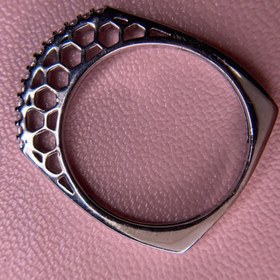 تصویر انگشتر نقره زنانه کد 024 ا Women's Silver Ring Code 024 Women's Silver Ring Code 024