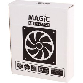 تصویر فن کیس مجیک Magic MF120 ARGB 12*12 Magic MF120 ARGB CASE FAN