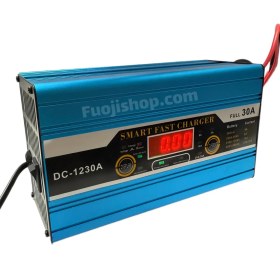 تصویر شارژر باتری ۳۰ آمپر دیجیتال با قطع خودکار 