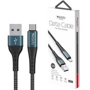 تصویر کابل میکرو یو اس بی فست شارژ Yesido CA62 2.4A 1.2m Yesido CA62 2.4A 1.2m Micro USB Cable