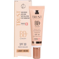 تصویر بی بی کرم پلاس تراست شماره ۱ (بژ روشن) BB Cream Plus Trust No. 1 (light beige)