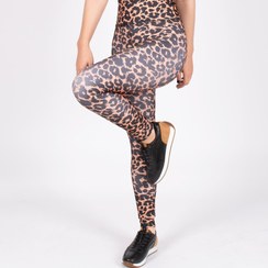 تصویر لگ اسلیم افکت پلنگی 24623 – Agi Slim Effect Leggings Leopard Pattern 