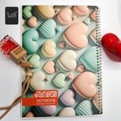 تصویر دفتر 50 برگ سیمی تعاونی مدل آونگ 