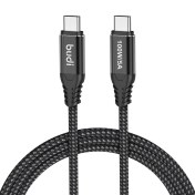 تصویر کابل شارژ کنفی USB-C به USB-C بودی مدل BudiDC220TT15B 