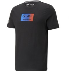 تصویر تی‌شرت مردانه لوگوی BMW M Motorsport + برند puma BMW M Motorsport Mens Logo T-Shirt +