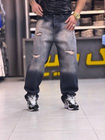 تصویر شلوار نیم بگ1480 کد 10087 - 34 