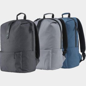 تصویر کوله پشتی leisure شیائومی ا Xiaomi leisure college style backpack Xiaomi leisure college style backpack