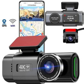 تصویر دوربین ثبت وقایع خودرو ultra 4k Discovery car dash cam