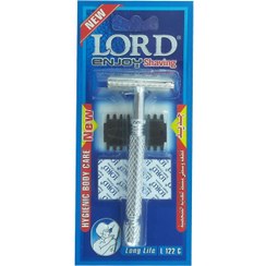 تصویر خود تراش لرد مدل L.122C با دسته استیل 