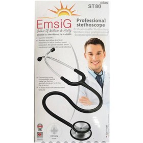 تصویر گوشی پزشکی امسیگ مدل ST83 Plus ا EmsiG Stethoscope ST83 Plus EmsiG Stethoscope ST83 Plus