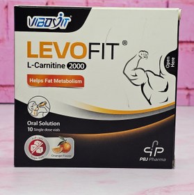 تصویر لووفیت ال کارنیتین 2000 ویال خوراکی Levofit L Carnitine 2000 PBJ Pharma