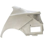 تصویر گلگیر عقب شاهین شرکتی سایپا یدک خام (چپ) 