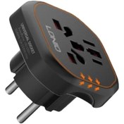 تصویر تبدیل برق چند منظوره Ldnio Universal Adapter Z7 