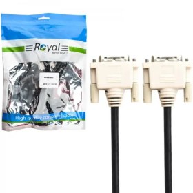 تصویر کابل DVI رویال طول 1.5 متر Royal DVI Cable 1.5M