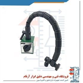 تصویر پایه ساعت اندیکاتور اینسایز خرطومی مدل 80-6207 Insize Flex Arm Magnetic Stand 6207-80