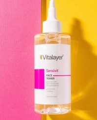 تصویر تونر پاک‌کننده صورت ویتالیر مدل Sensi-Vit تونر پاک‌کننده صورت ویتالیر مدل Sensi-Vit (مناسب پوست حساس) - ۲۰۰ میلی‌لیتر