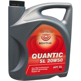 تصویر روغن موتور بهتام4 لیتری Quantic SL 20W50 شرکتی ( ایساکو ) 