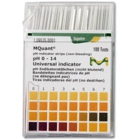 تصویر کاغذ PH مرک 