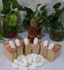 تصویر صابون دست ساز گیاهی پیله ابریشم گلسان Golsan Handmade Herbal Silk Cocoon Soap