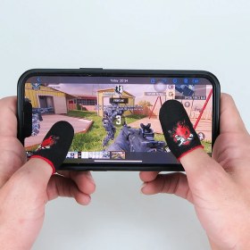 تصویر دستکش انگشتی گیمینگ مدل SAMURAI 