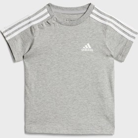 تصویر ست اساسی سه خط نوزادی برند Adidas Infant 3 Stripes Essential Set