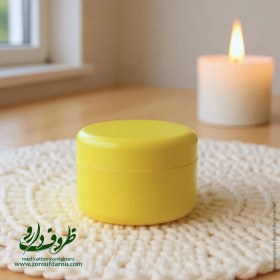 تصویر قوطی کرم زرین ( 30 و 50 گرمی ) - زرد / 100 عددی 